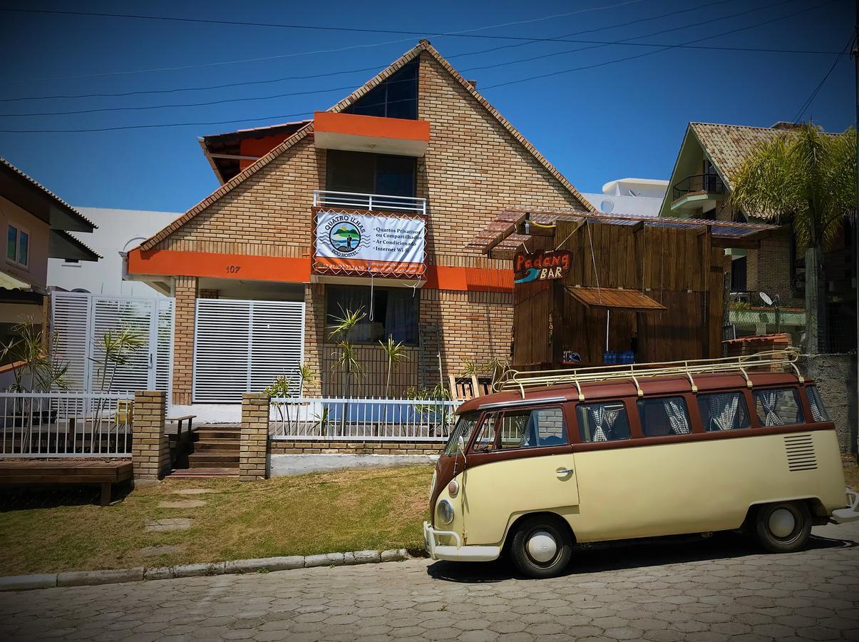 Quatro Ilhas Beach Hostel Bombinhas Esterno foto