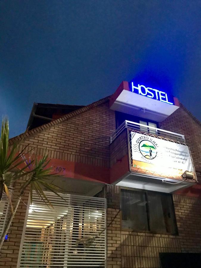 Quatro Ilhas Beach Hostel Bombinhas Esterno foto